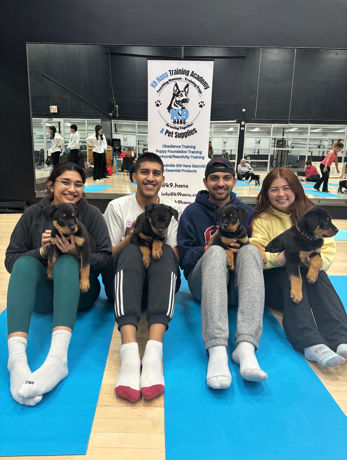 Brampton Puppy Yoga Event