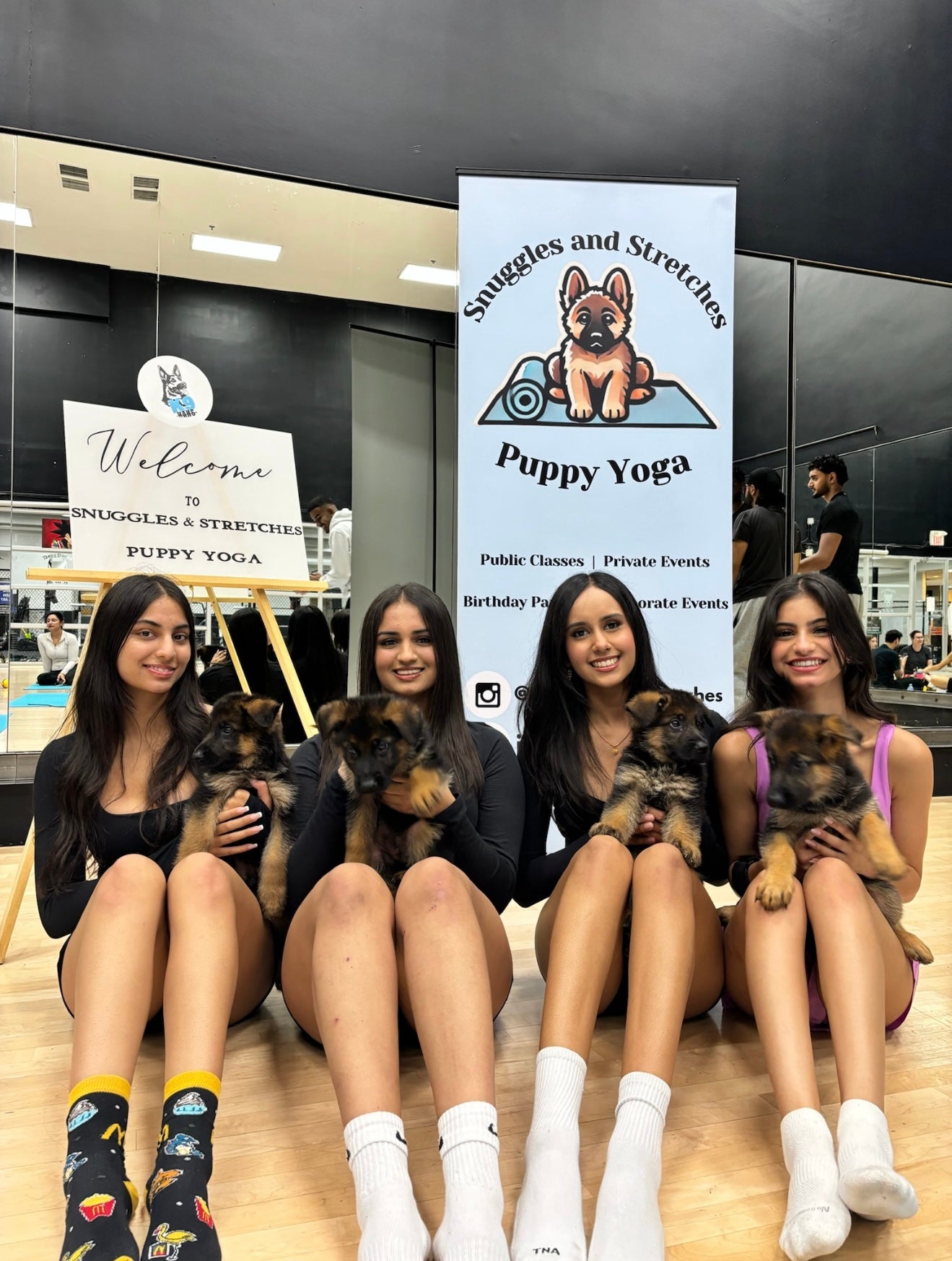 Brampton Puppy Yoga Event