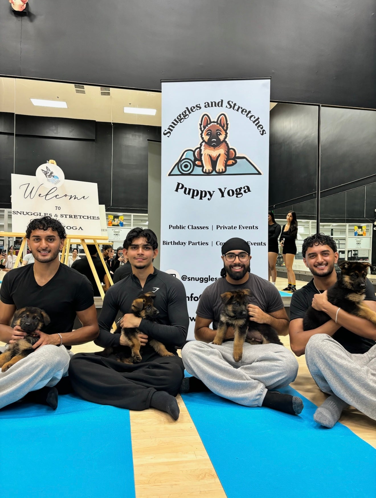 Brampton Puppy Yoga Event