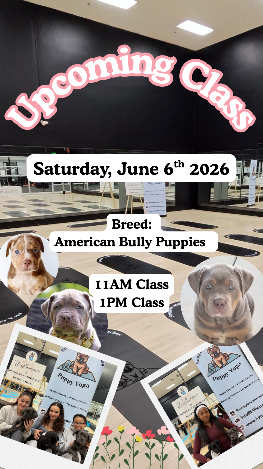 Brampton Puppy Yoga Event