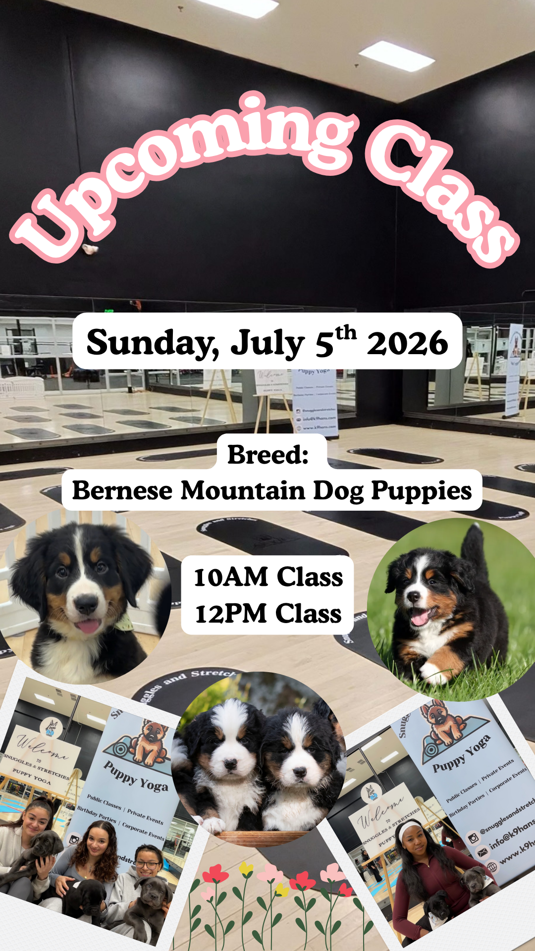 Brampton Puppy Yoga Event